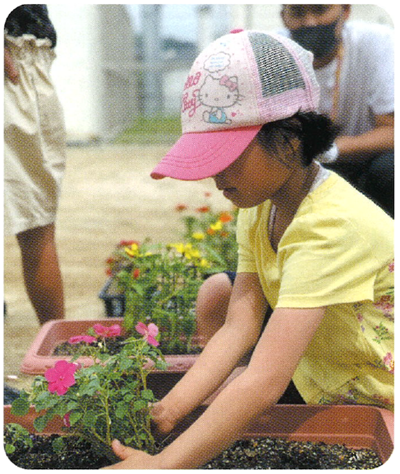②里山生活体験